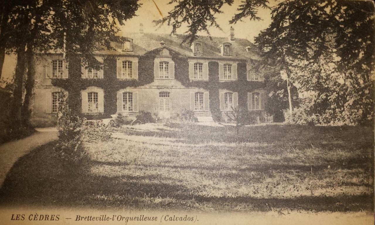 Bed & Breakfast Chateau Les Cedres Bretteville-l'Orgueilleuse Exterior photo